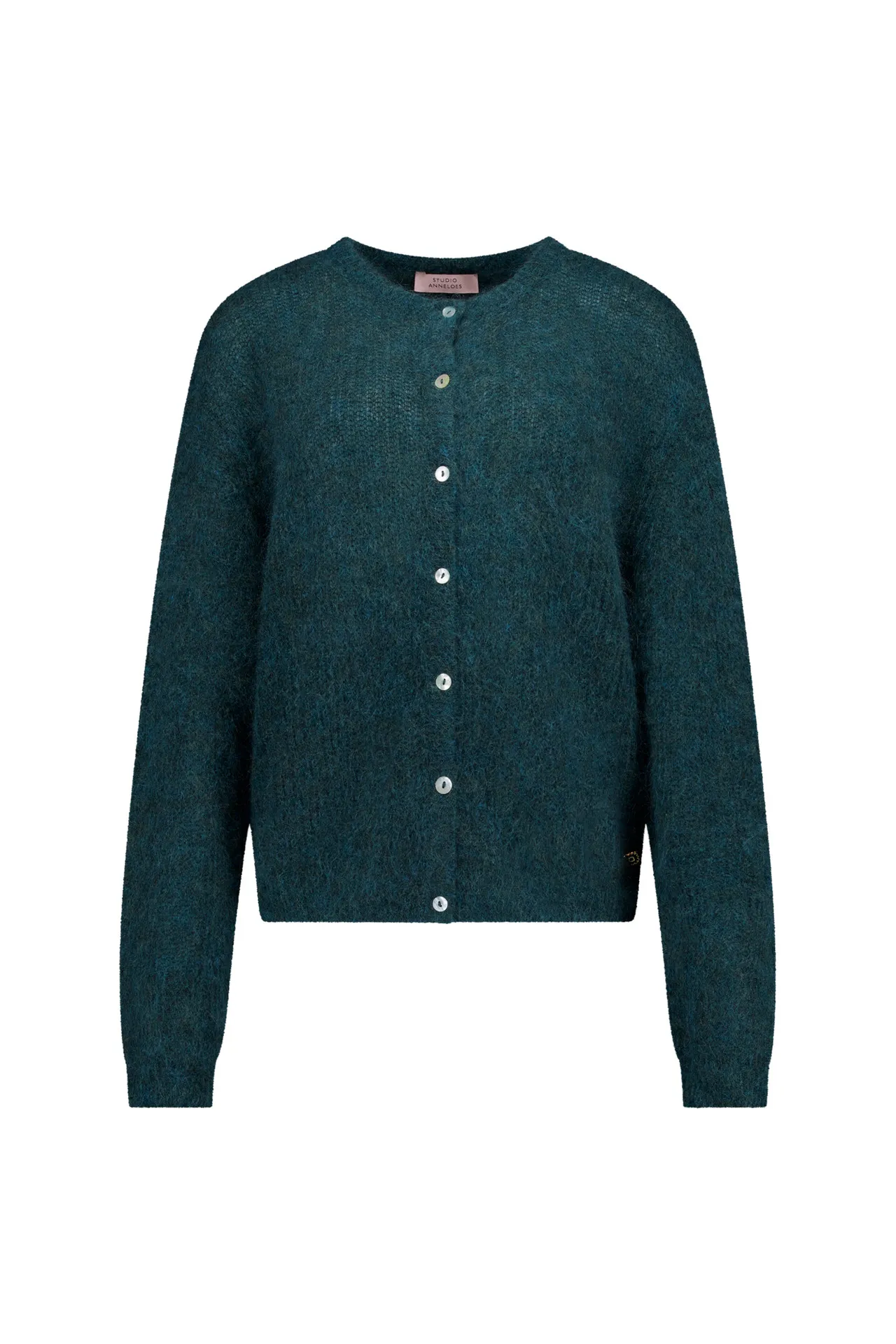 Bibi spring cardigan - Dark sage green - Afbeelding 4