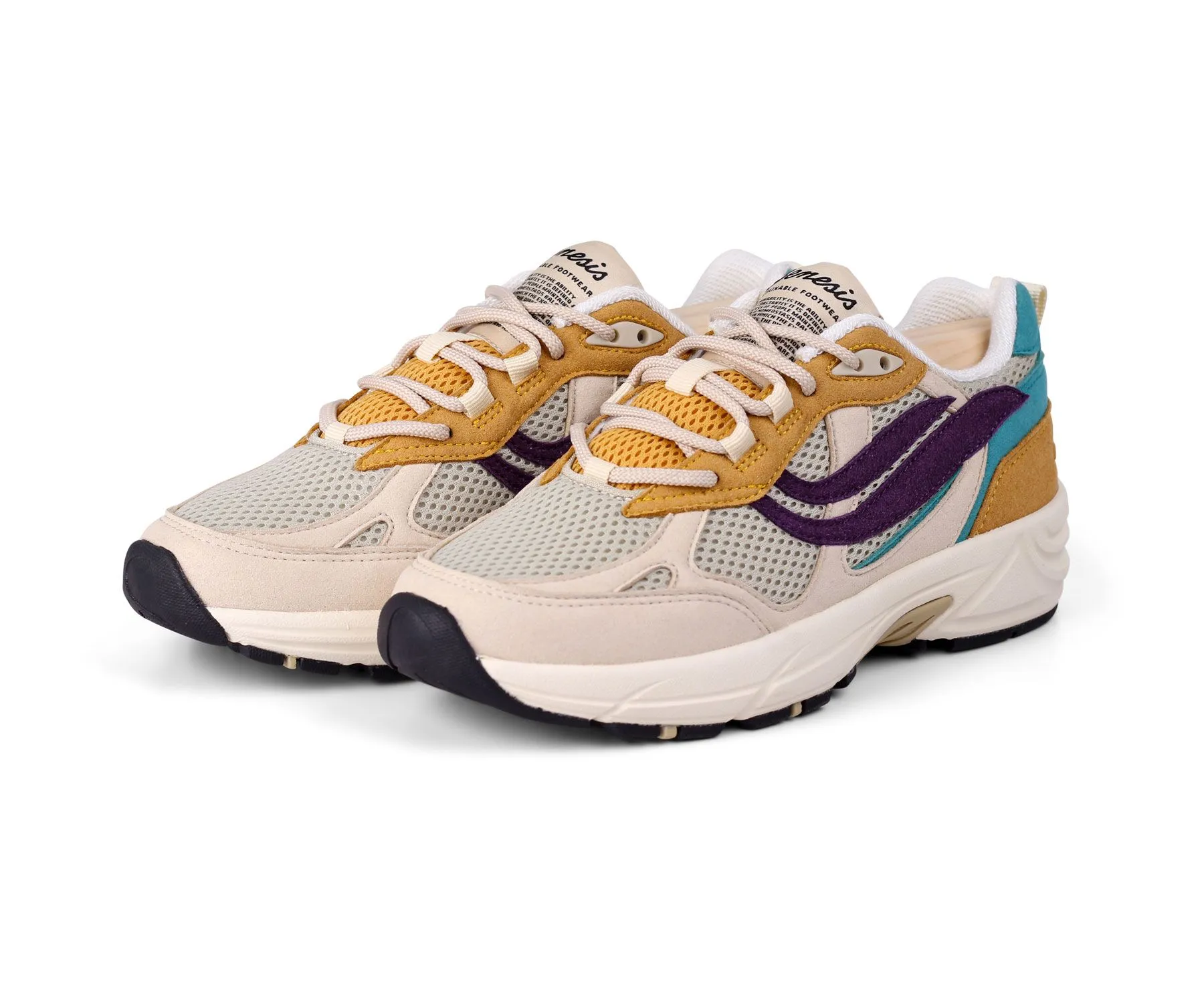 G-Eco '99 Multi Flowers - Sand/Wheat/Purple/Petrol - Afbeelding 2