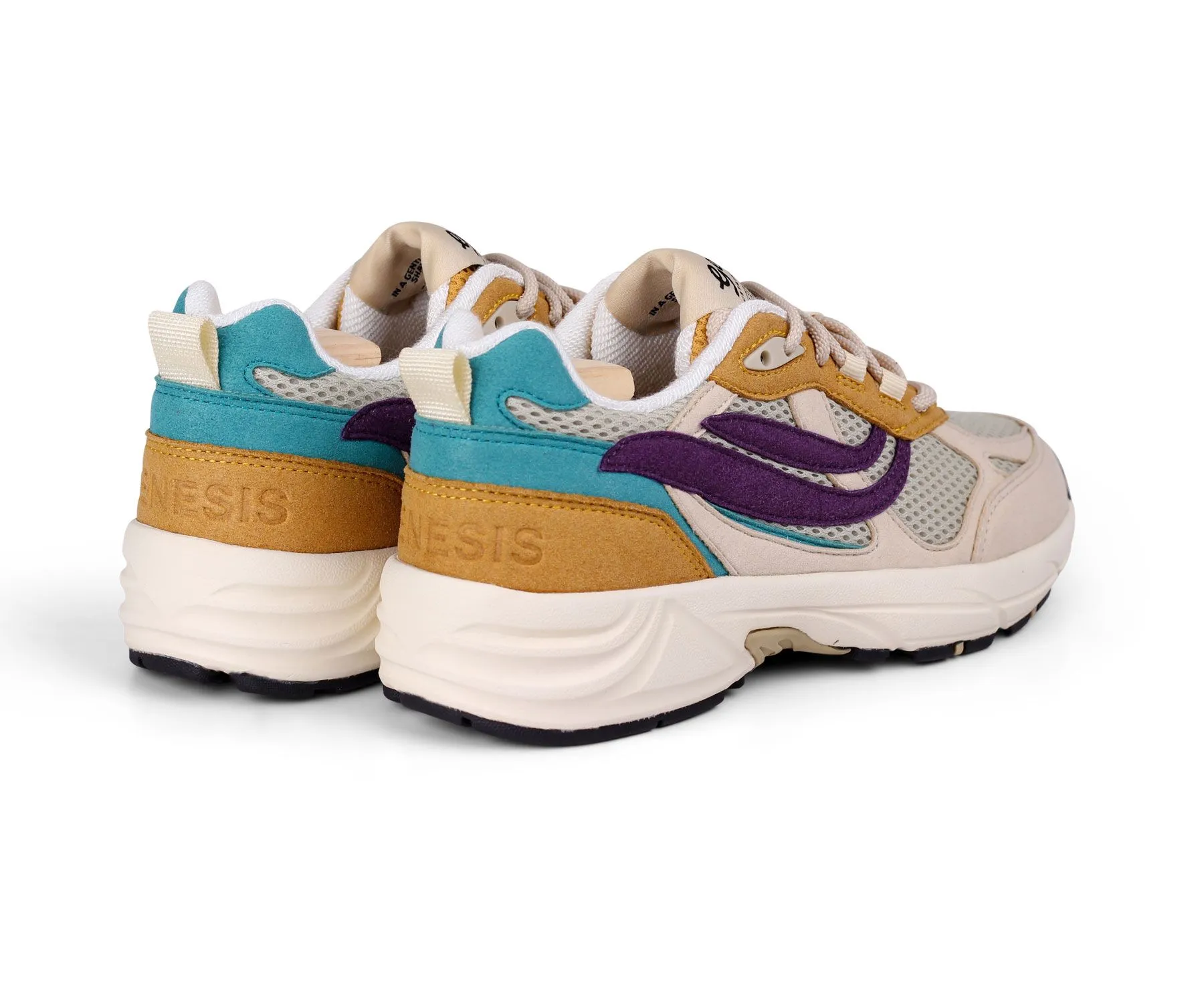 G-Eco '99 Multi Flowers - Sand/Wheat/Purple/Petrol - Afbeelding 3
