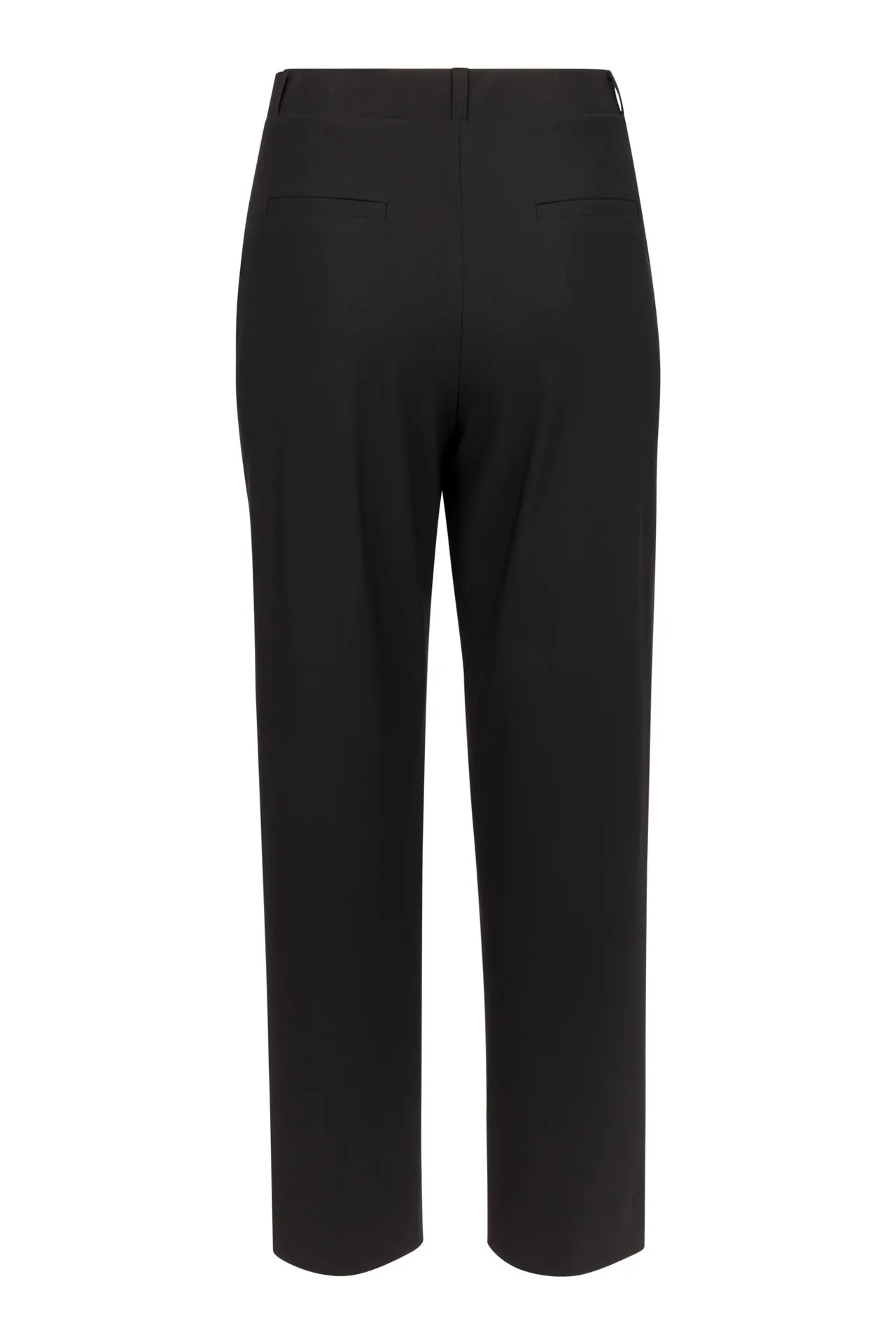 Marlis bonded barrell trousers - Zwart - Afbeelding 4