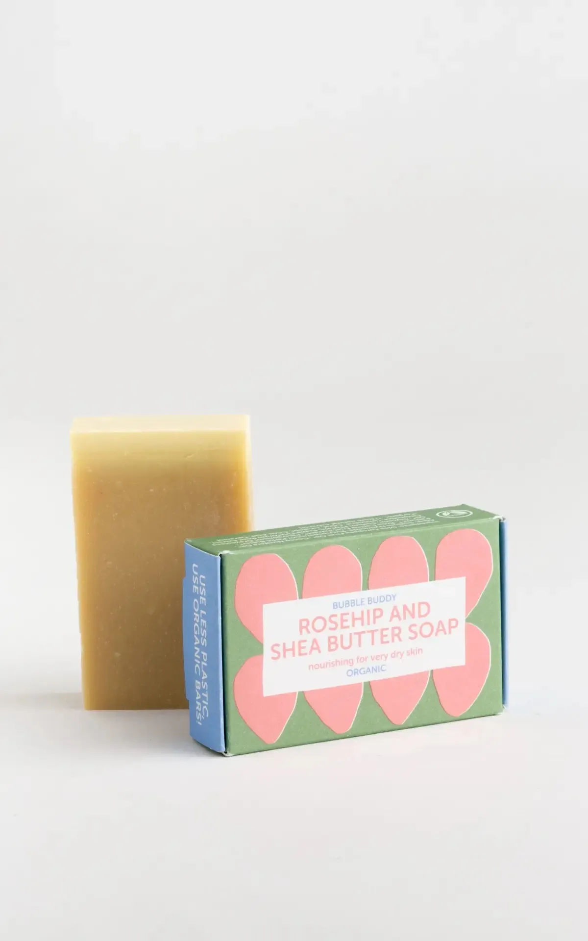organic rosehip with shea butter bars - geen