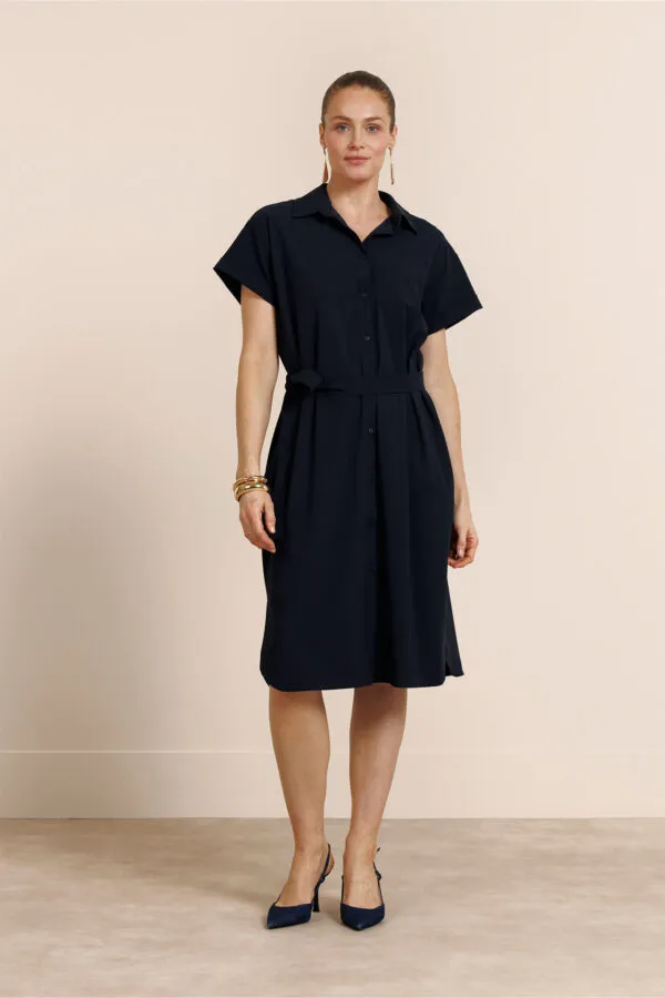 Louni blouse dress - Blauw