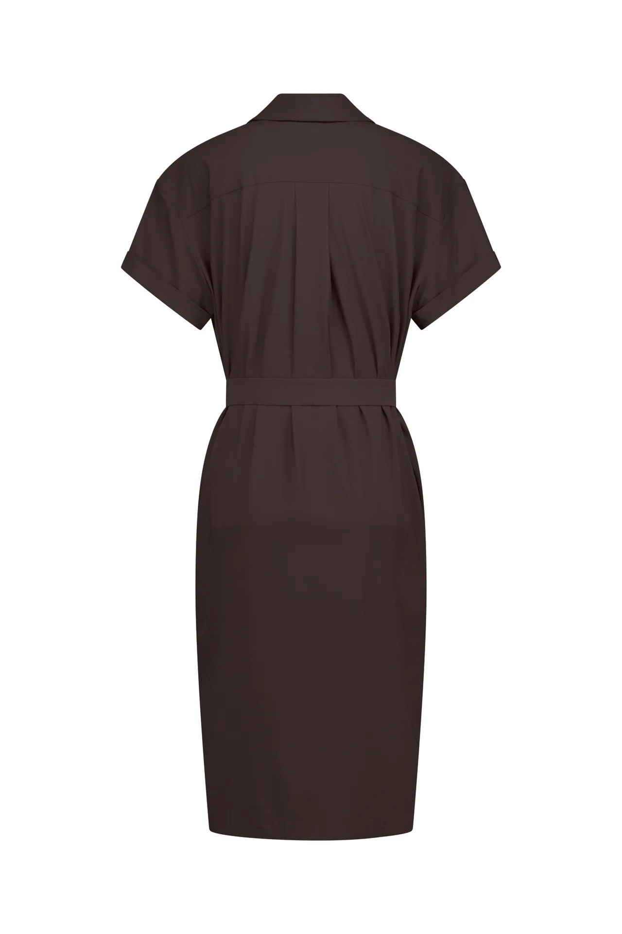 Louni blouse dress - Espresso - Afbeelding 5