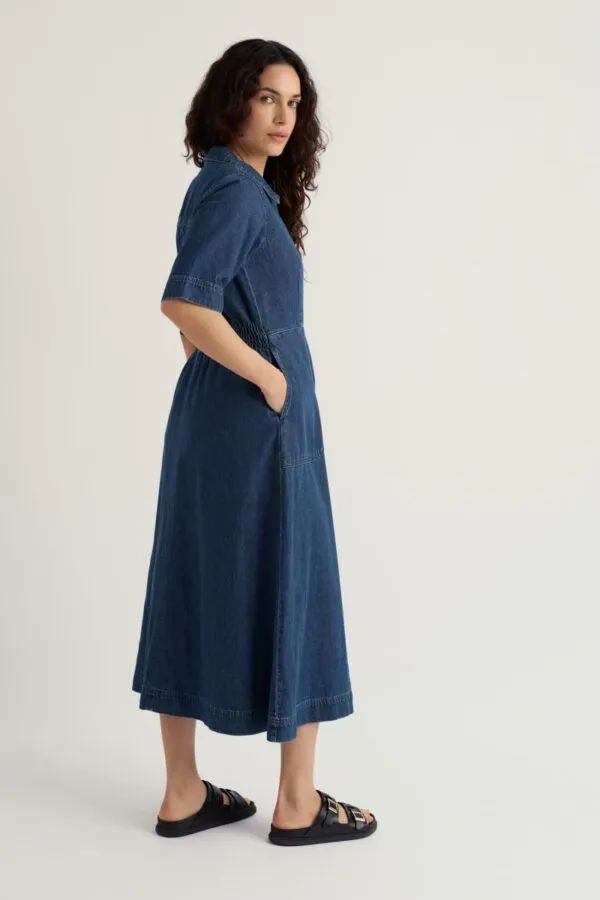 Gwenter Dress - Denim