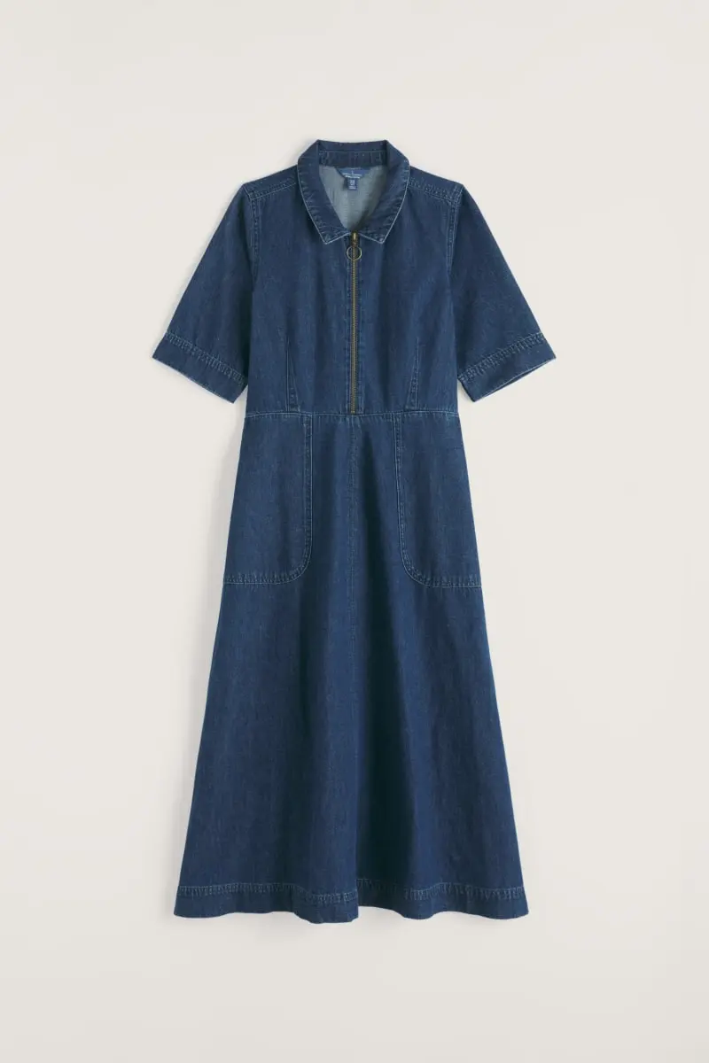 Gwenter Dress - Denim - Afbeelding 3