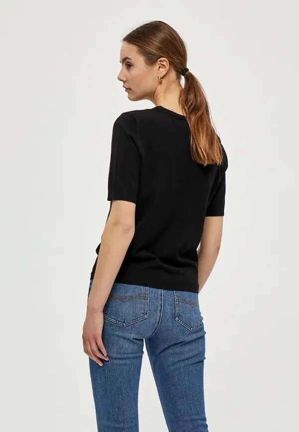 PCTana Short Sleeve Pullover - Zwart