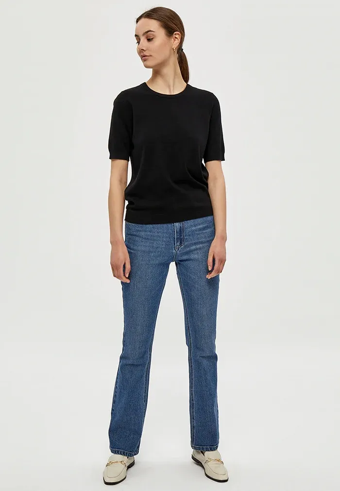 PCTana Short Sleeve Pullover - Zwart - Afbeelding 3