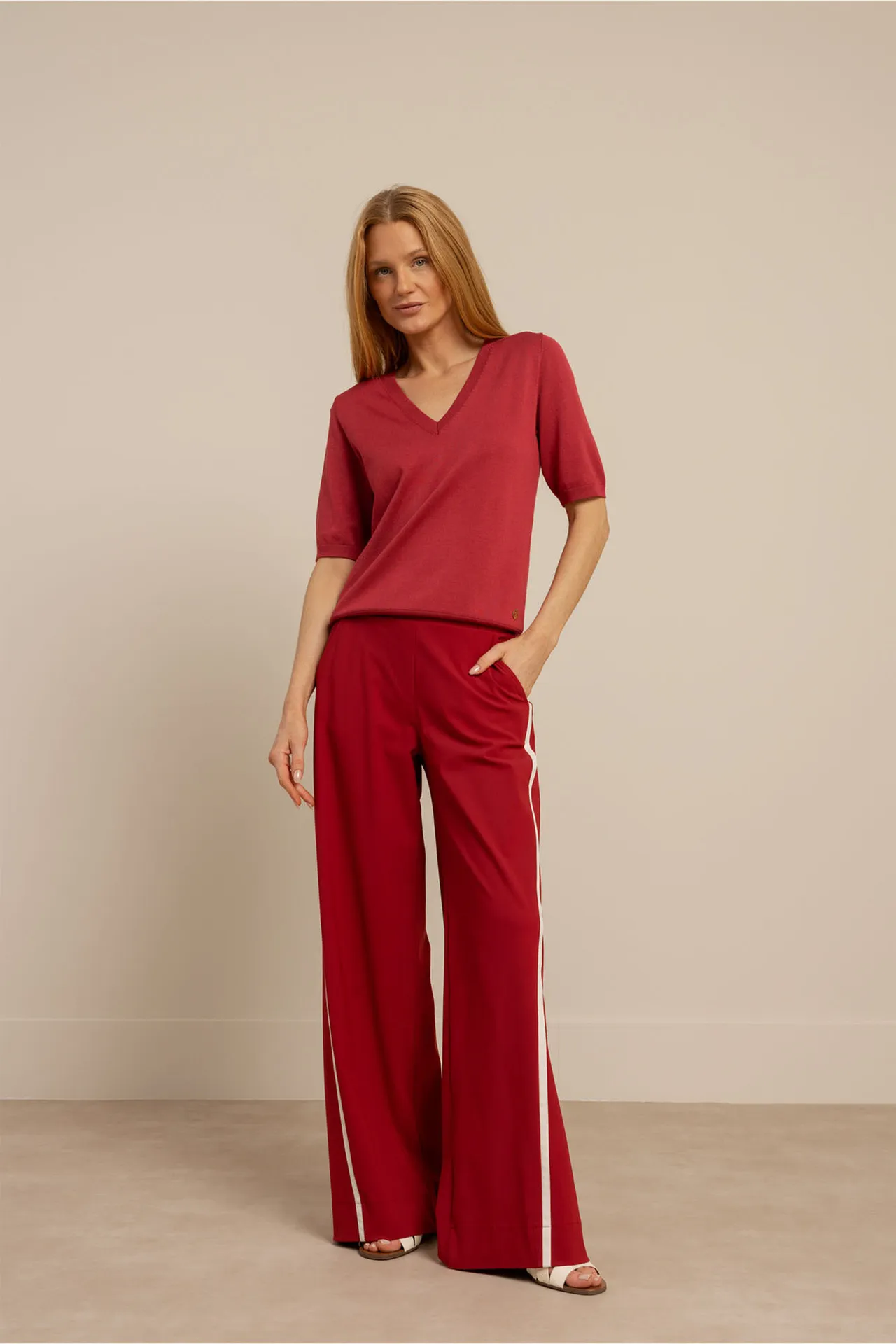 Truida pullover - Ruby Red - Afbeelding 2