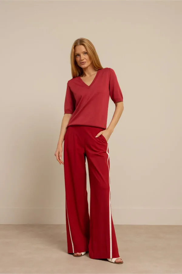 Levie trousers - Ruby Red