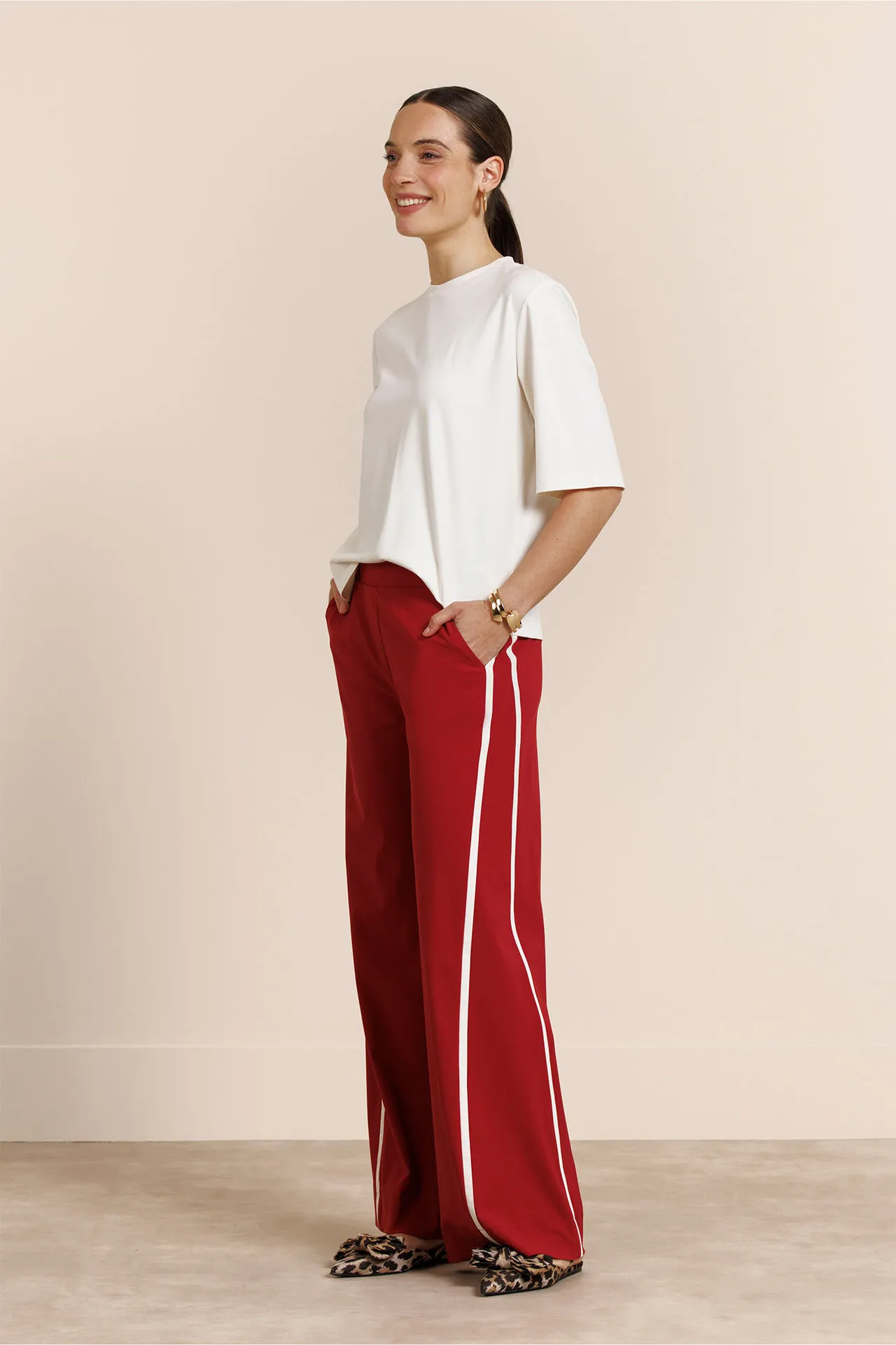 Levie trousers - Ruby Red - Afbeelding 3