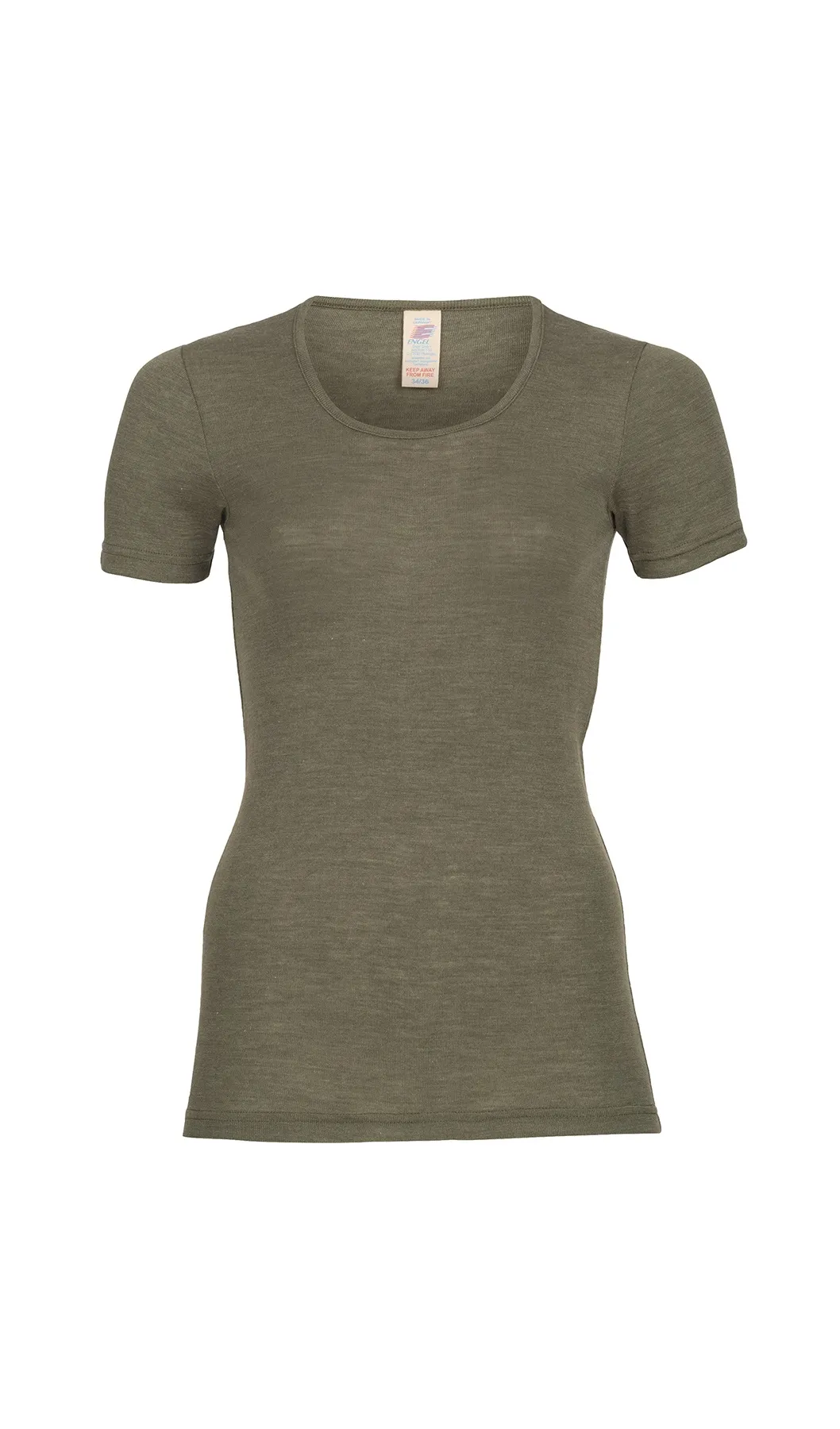 Ladies t-shirt S/S - Olijf
