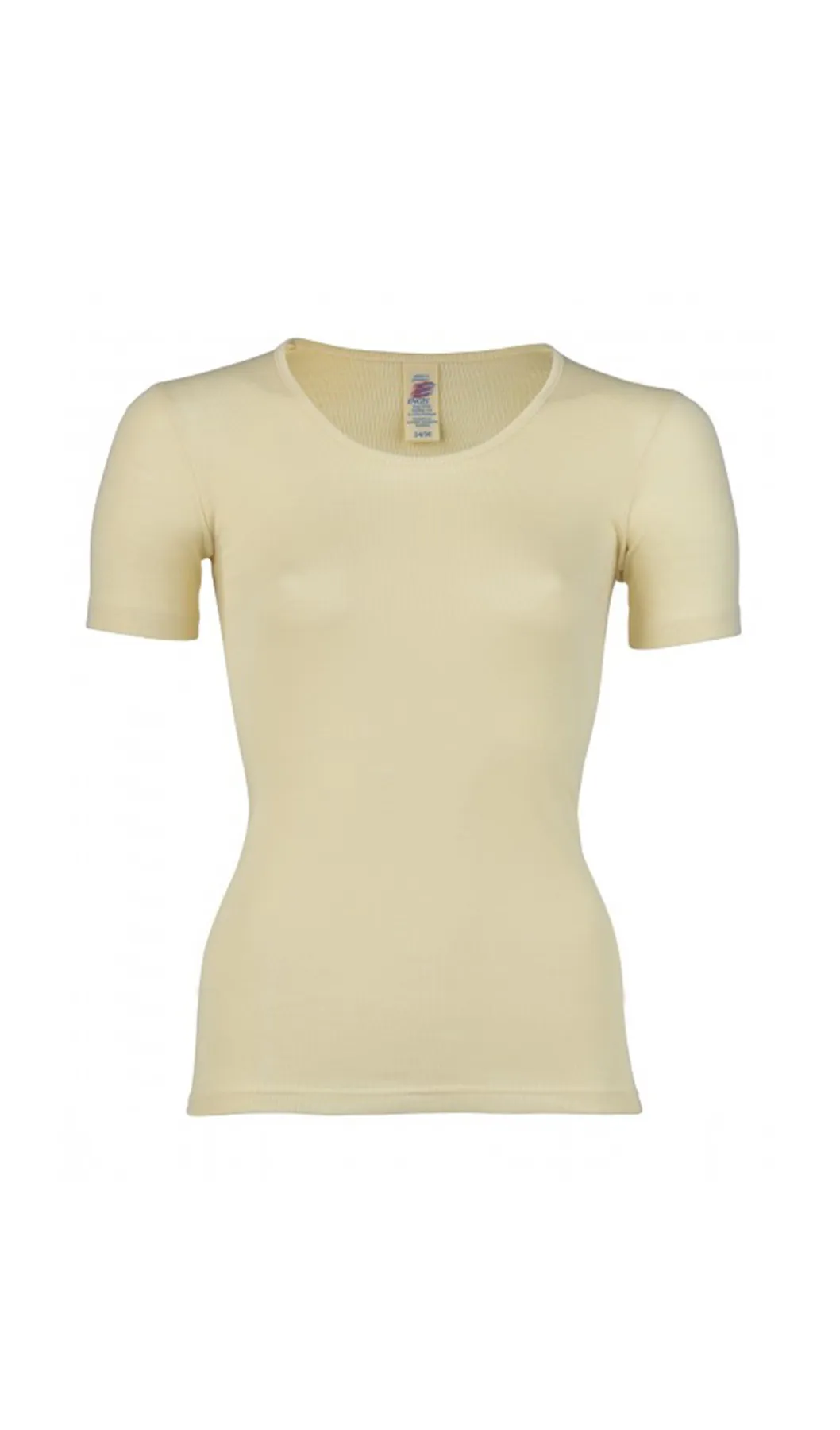 Ladies t-shirt S/S - Creme wit