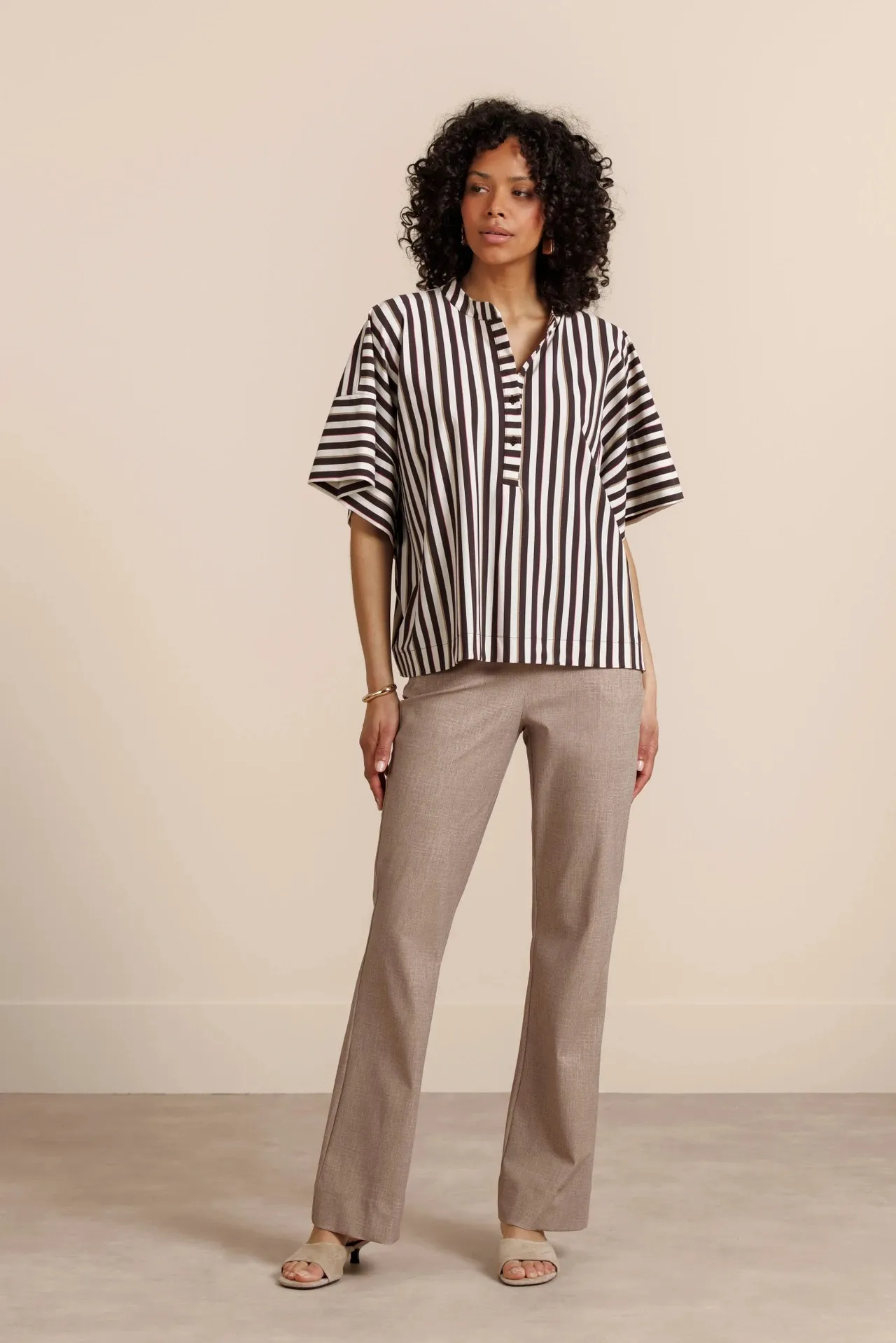 Laureen stripe blouse - Multi color - Afbeelding 2