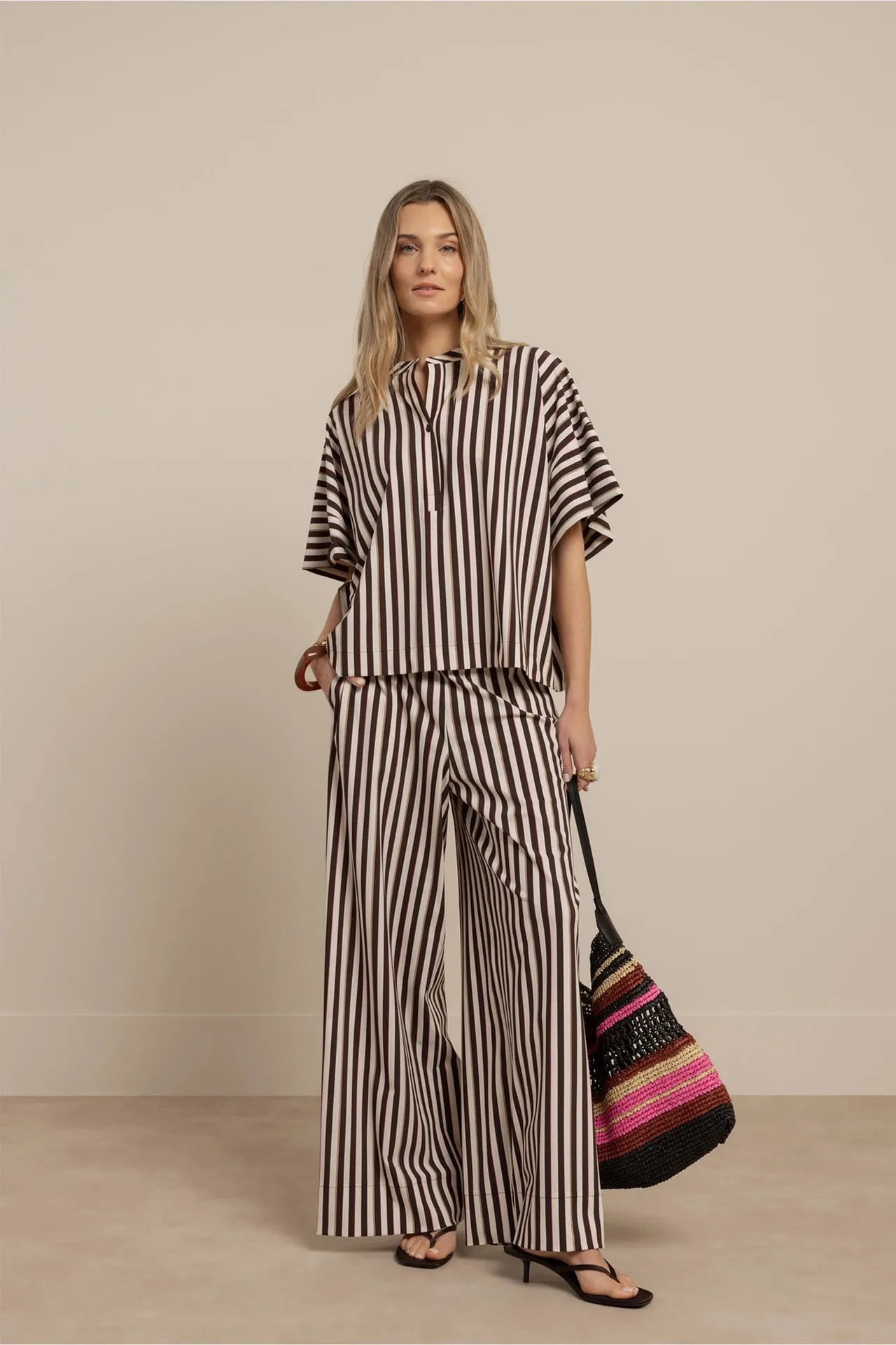 Grace stripe trousers - Multi color - Afbeelding 2