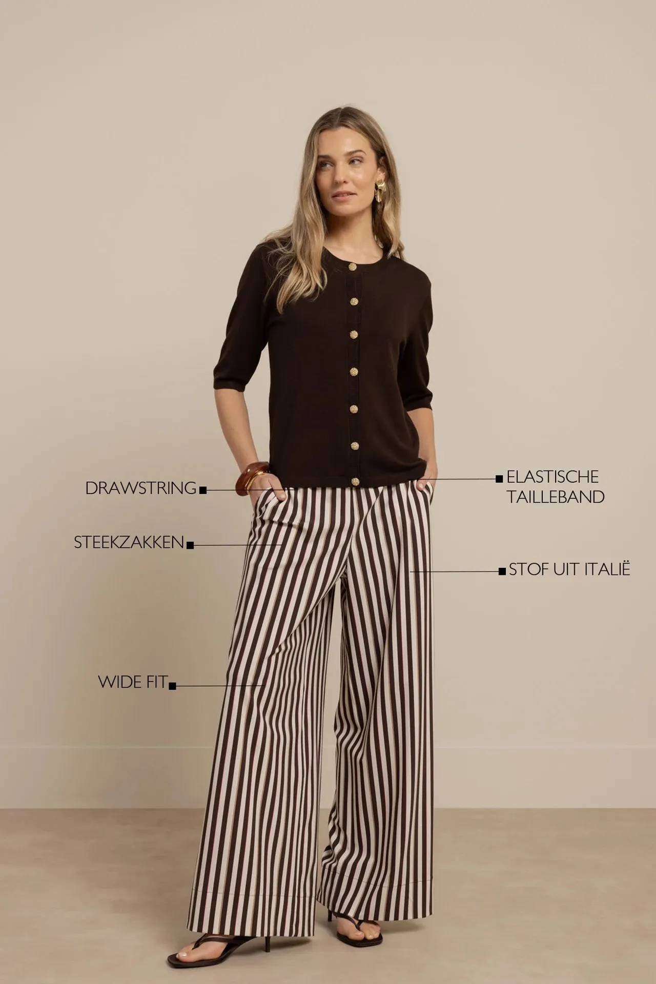 Grace stripe trousers - Multi color - Afbeelding 3