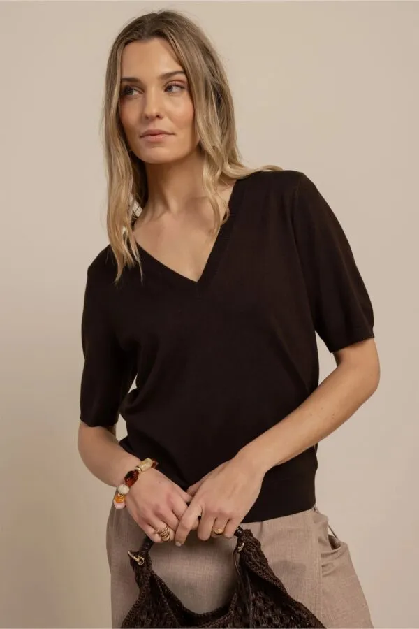 Truida pullover - Espresso