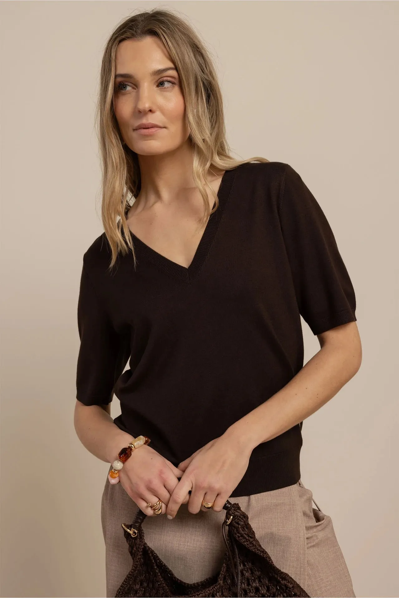 Truida pullover - Espresso