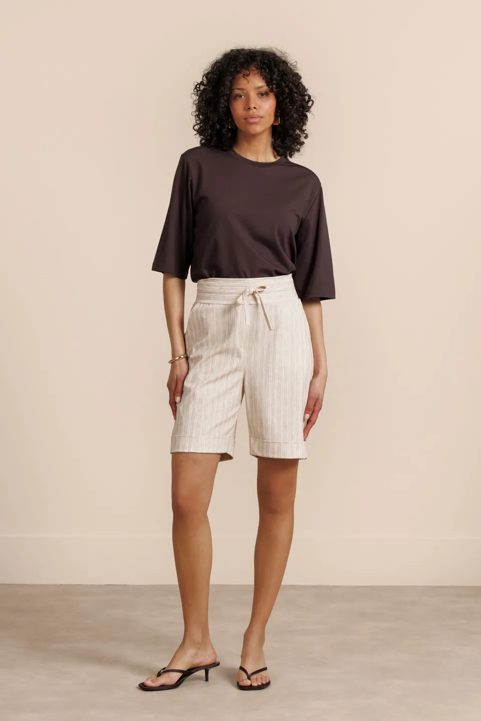 Fiore t-shirt - Espresso - Afbeelding 2