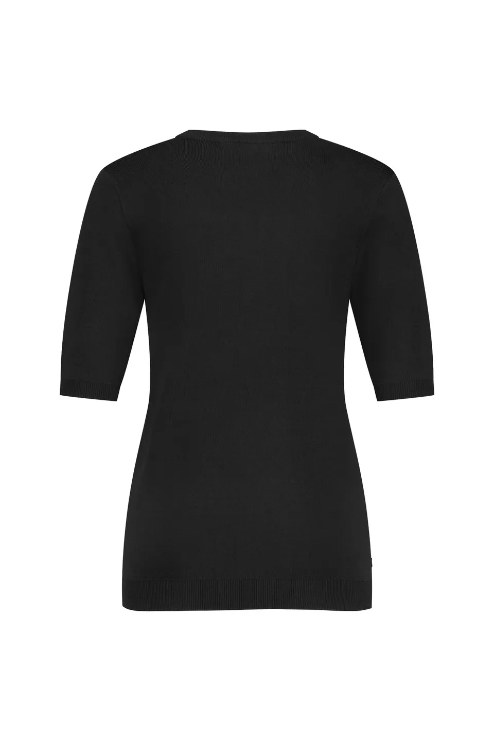 Lana ssl solid pullover - Zwart - Afbeelding 3