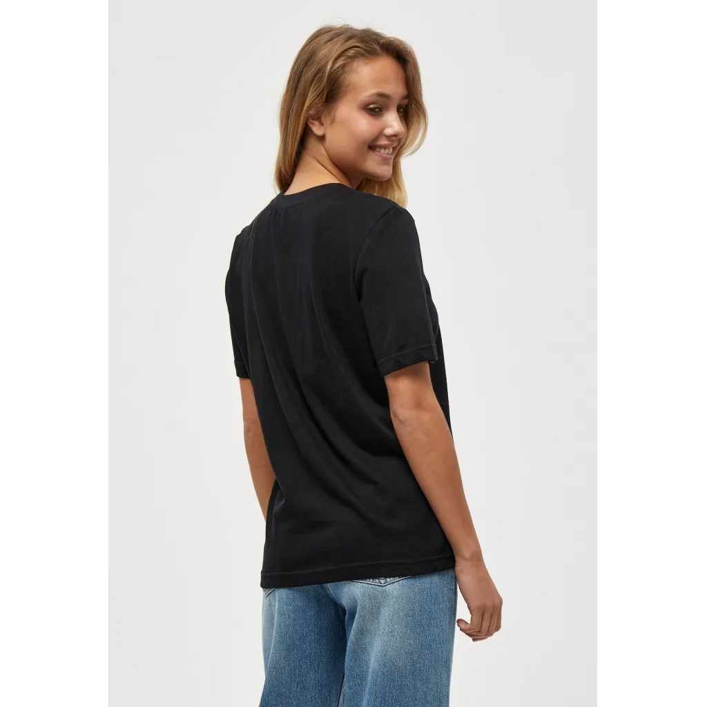 MSCathy GOTS Tee - Zwart - Afbeelding 2