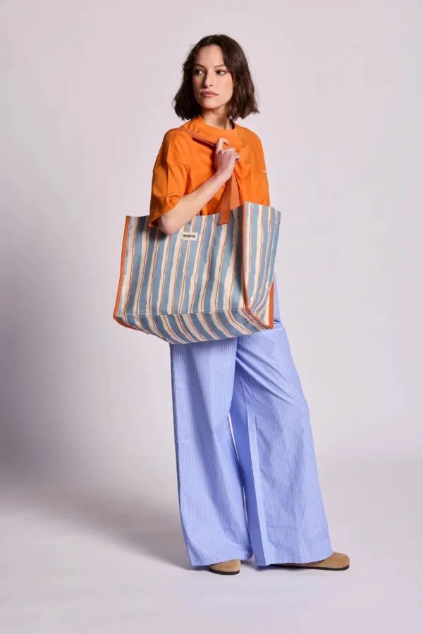 Claude Tote Bag - Blauw