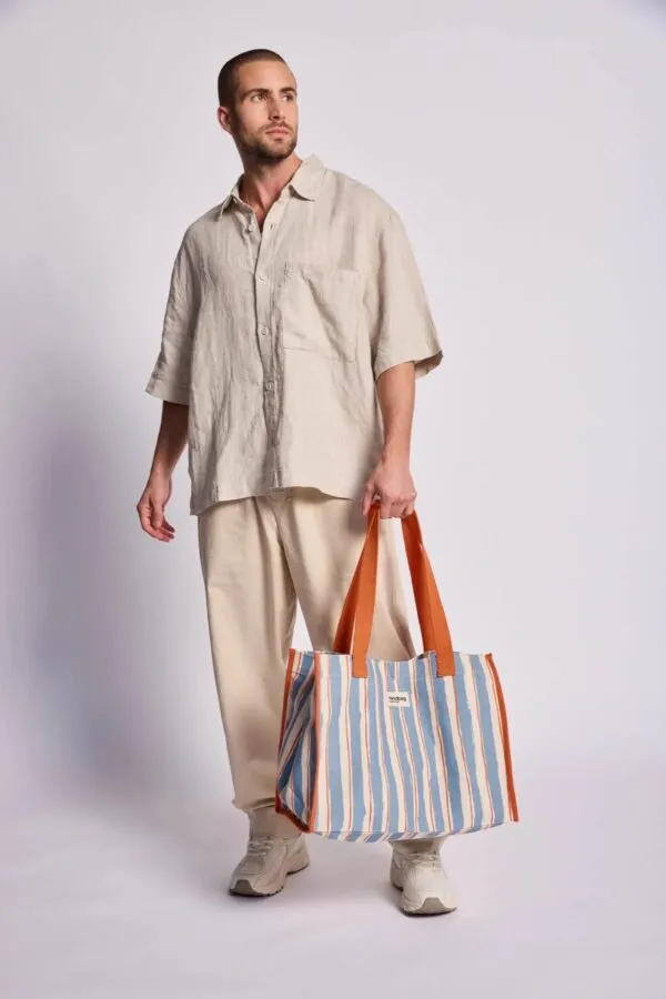 Claude Tote Bag - Blauw