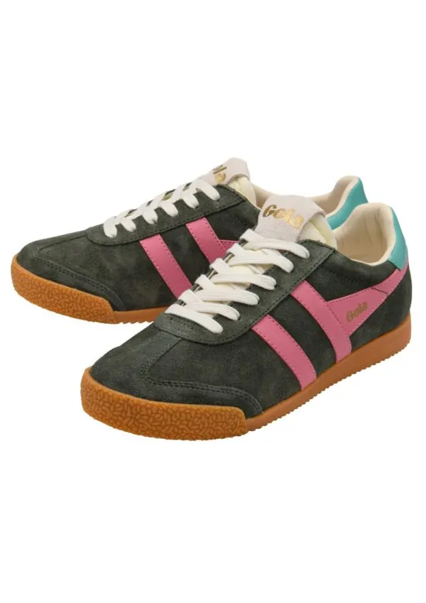 Elan - Dark Khaki/Bubblegum/Sea Mist