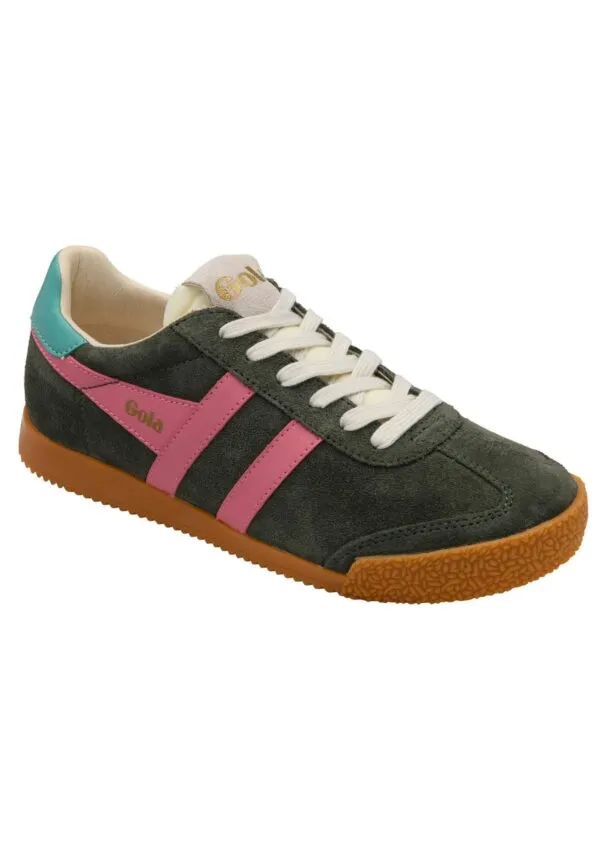 Elan - Dark Khaki/Bubblegum/Sea Mist