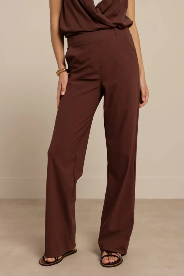 Marilon trousers - Chestnut