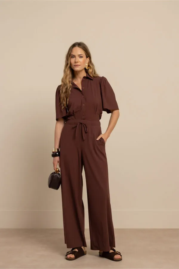Fabienne blouse - Chestnut