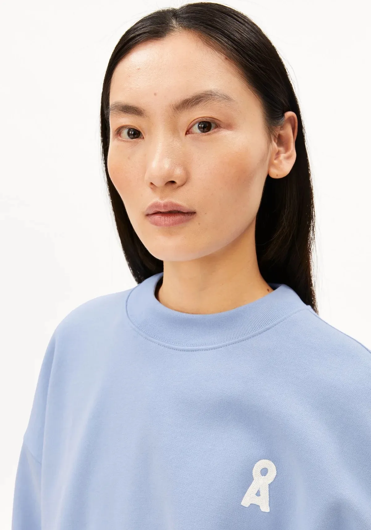 ICONIC Ã… ALIZAA SWEAT - Lichtblauw - Afbeelding 3