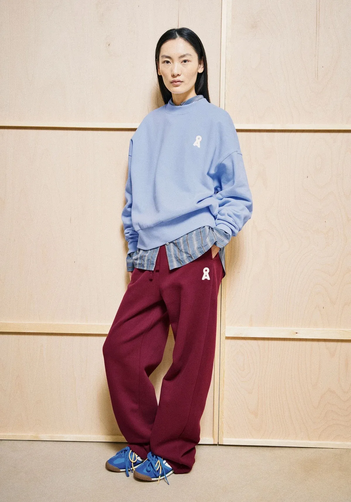 ICONIC Ã… ALIZAA SWEAT - Lichtblauw - Afbeelding 4