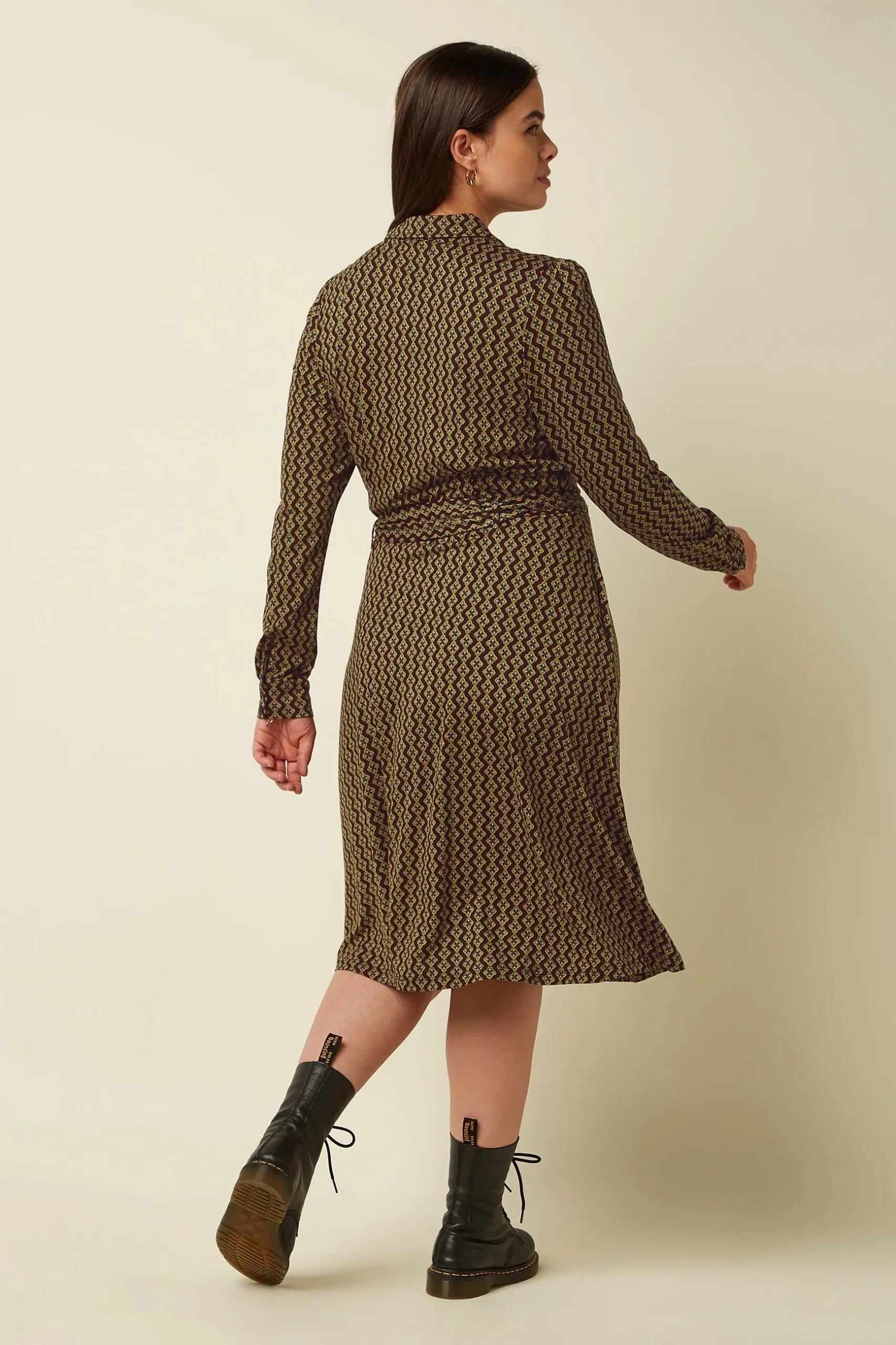 Sheeva Dress Turi Jersey - Zwart - Afbeelding 2