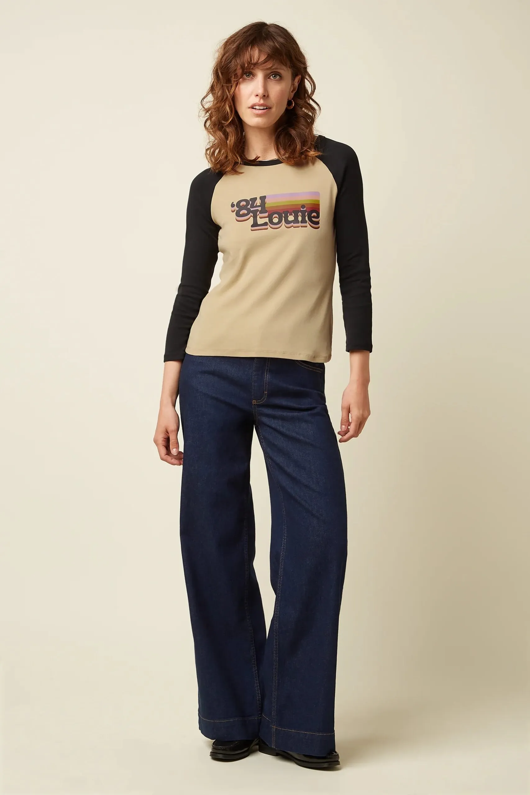 Raglan Tee Logo - Zwart - Afbeelding 2