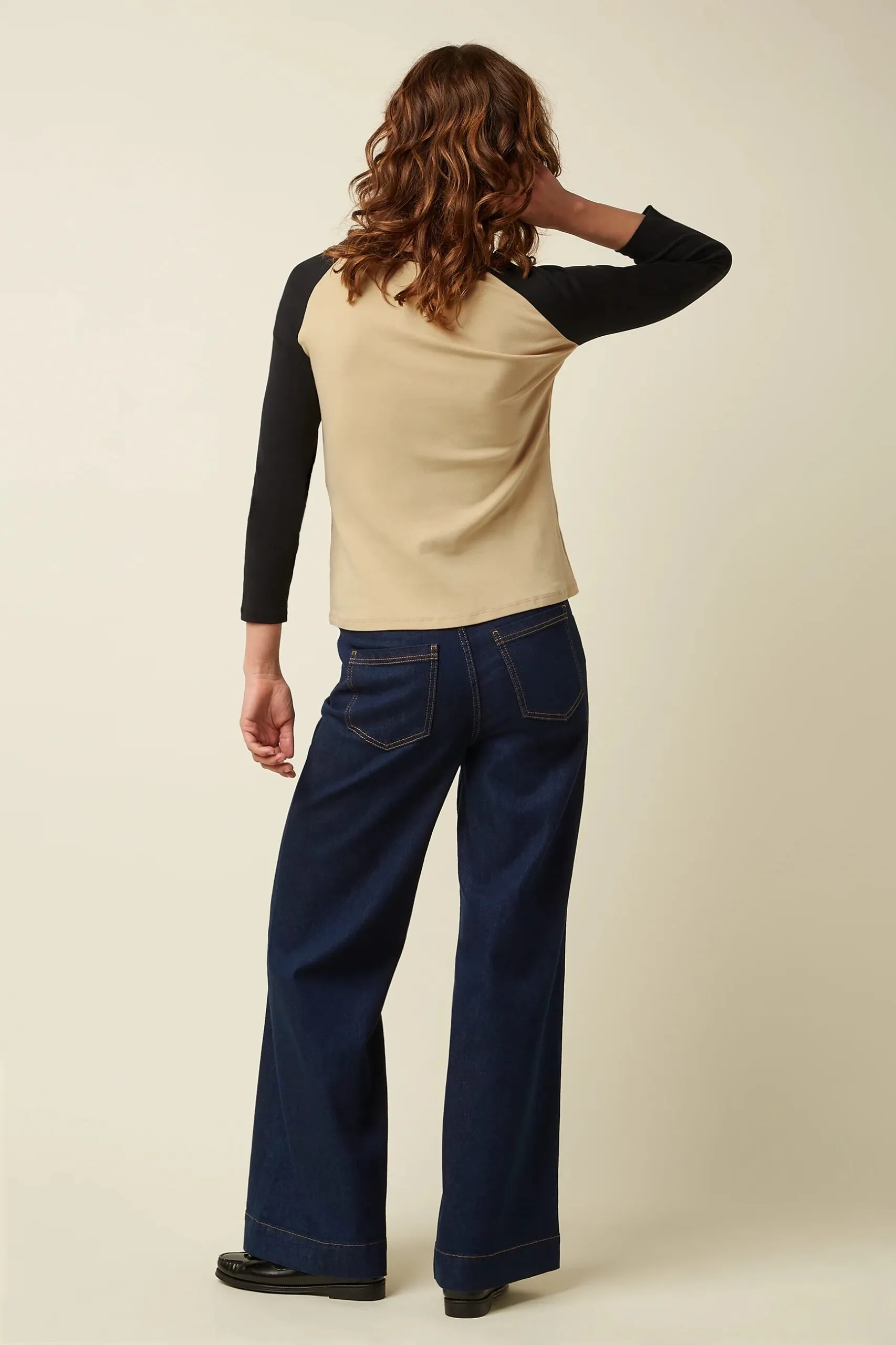 Raglan Tee Logo - Zwart - Afbeelding 3
