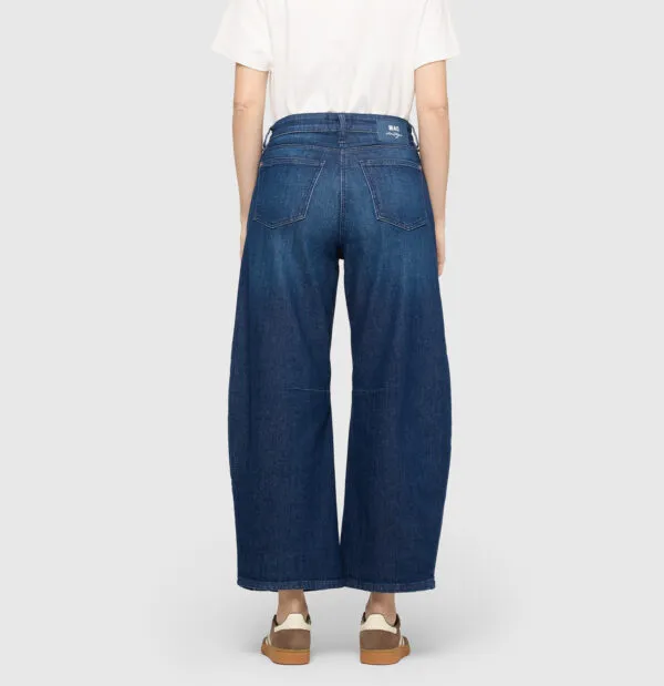 DAKOTA Barrel - blue mended wash