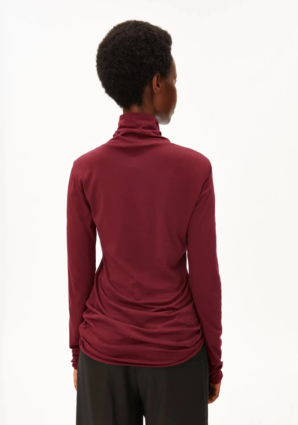 GRAZILIANAA SOFT LONGSLEEVE - Donkerrood - Afbeelding 2
