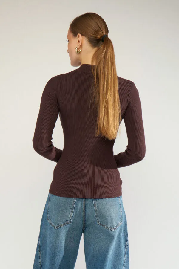 Nubia LS Pullover - Bruin
