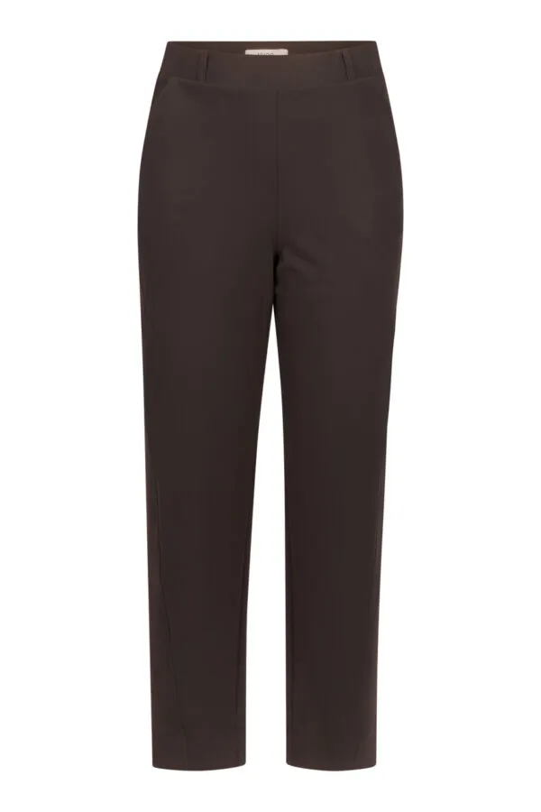 Marlise barrel trousers - Espresso