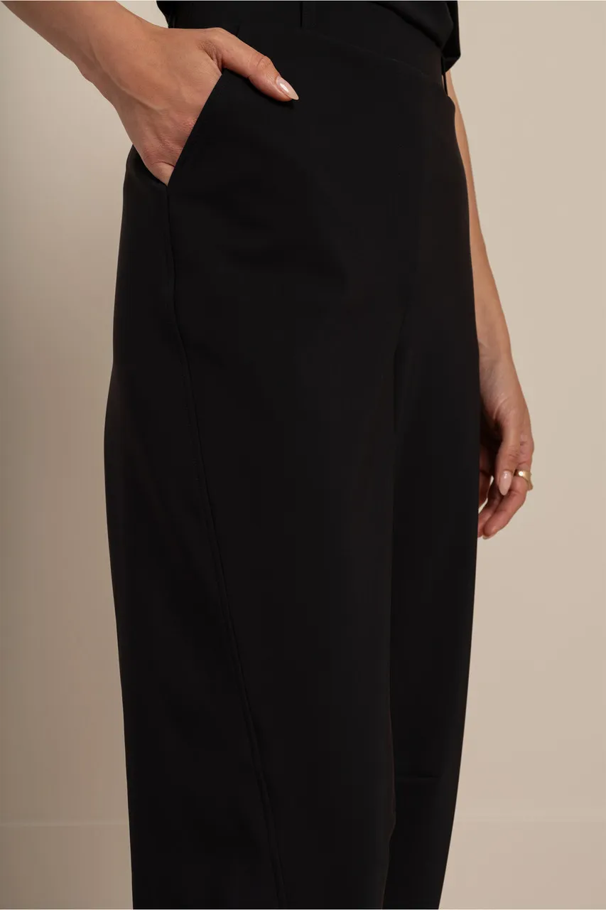Marlise barrel trousers - Zwart - Afbeelding 2