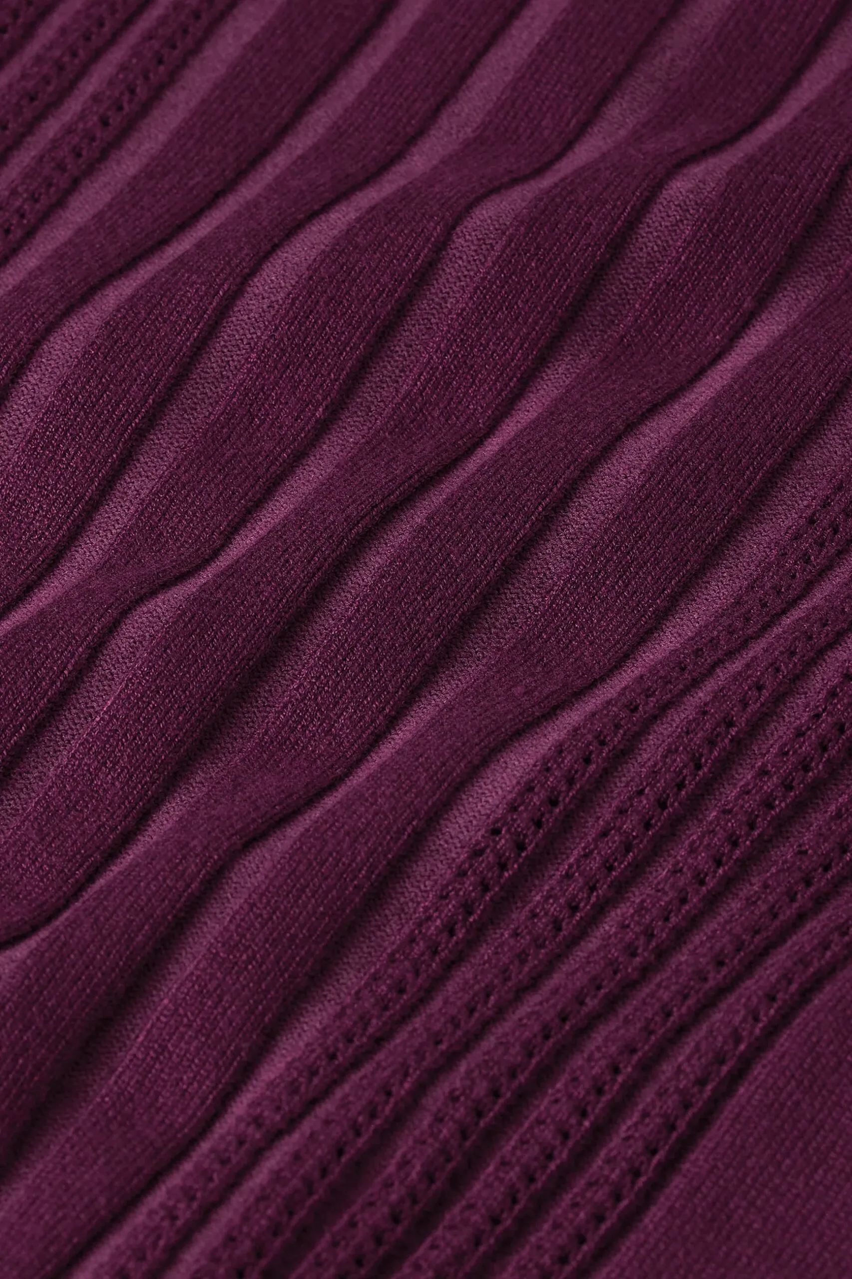 Sofie Cardi Match Knit - ­Caspia Purple - Afbeelding 4