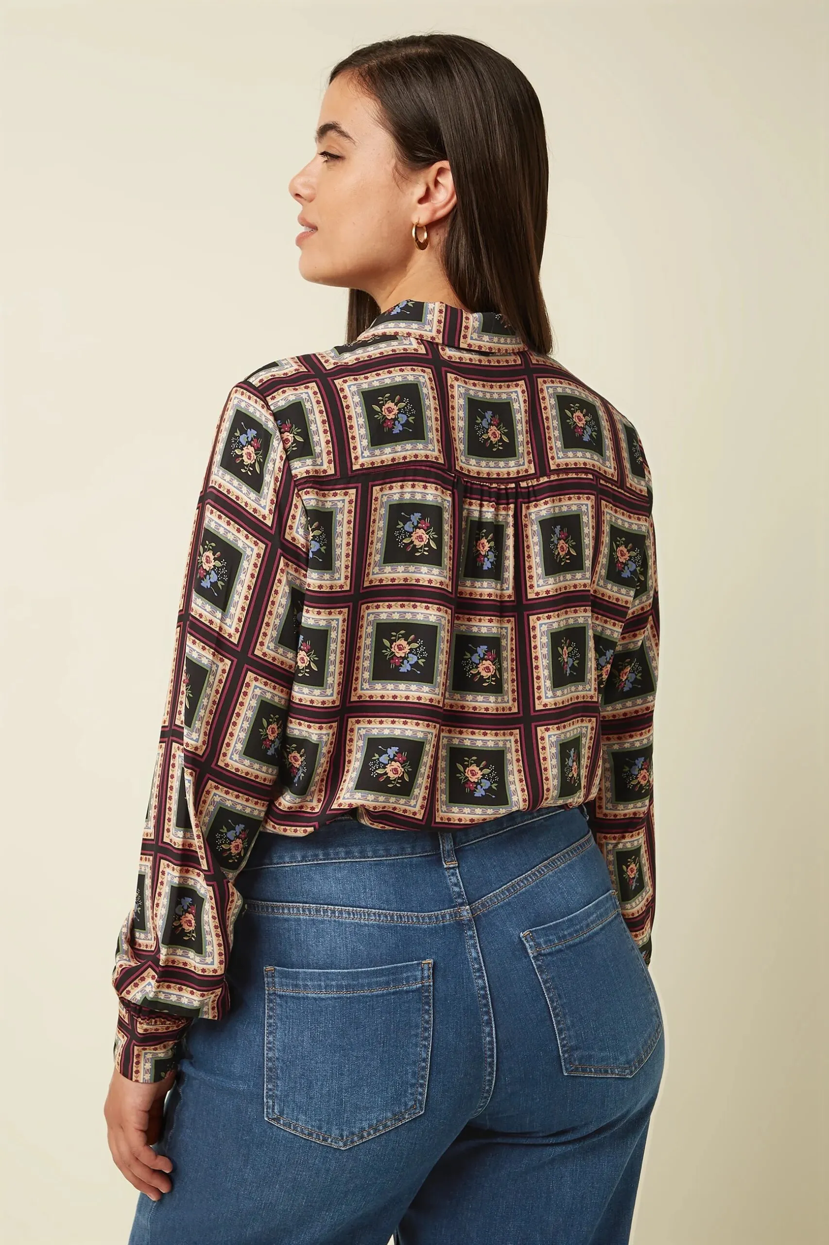 Maisie Blouse Melrose - Zwart - Afbeelding 2