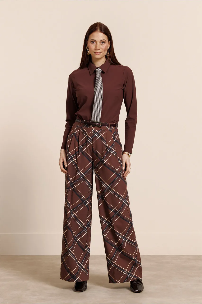 Poppy blind shirt - Chestnut - Afbeelding 2