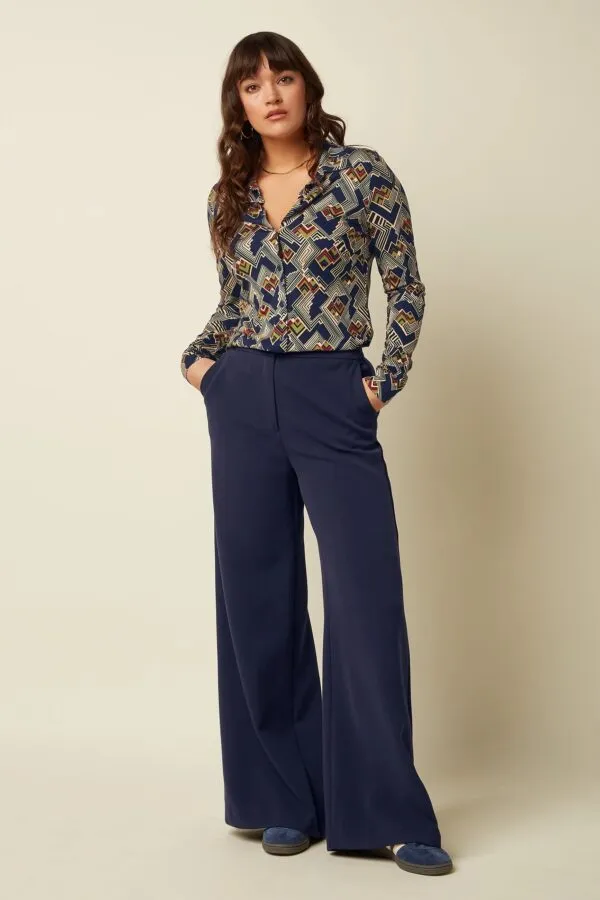 Blouse Leia - Evening Blue