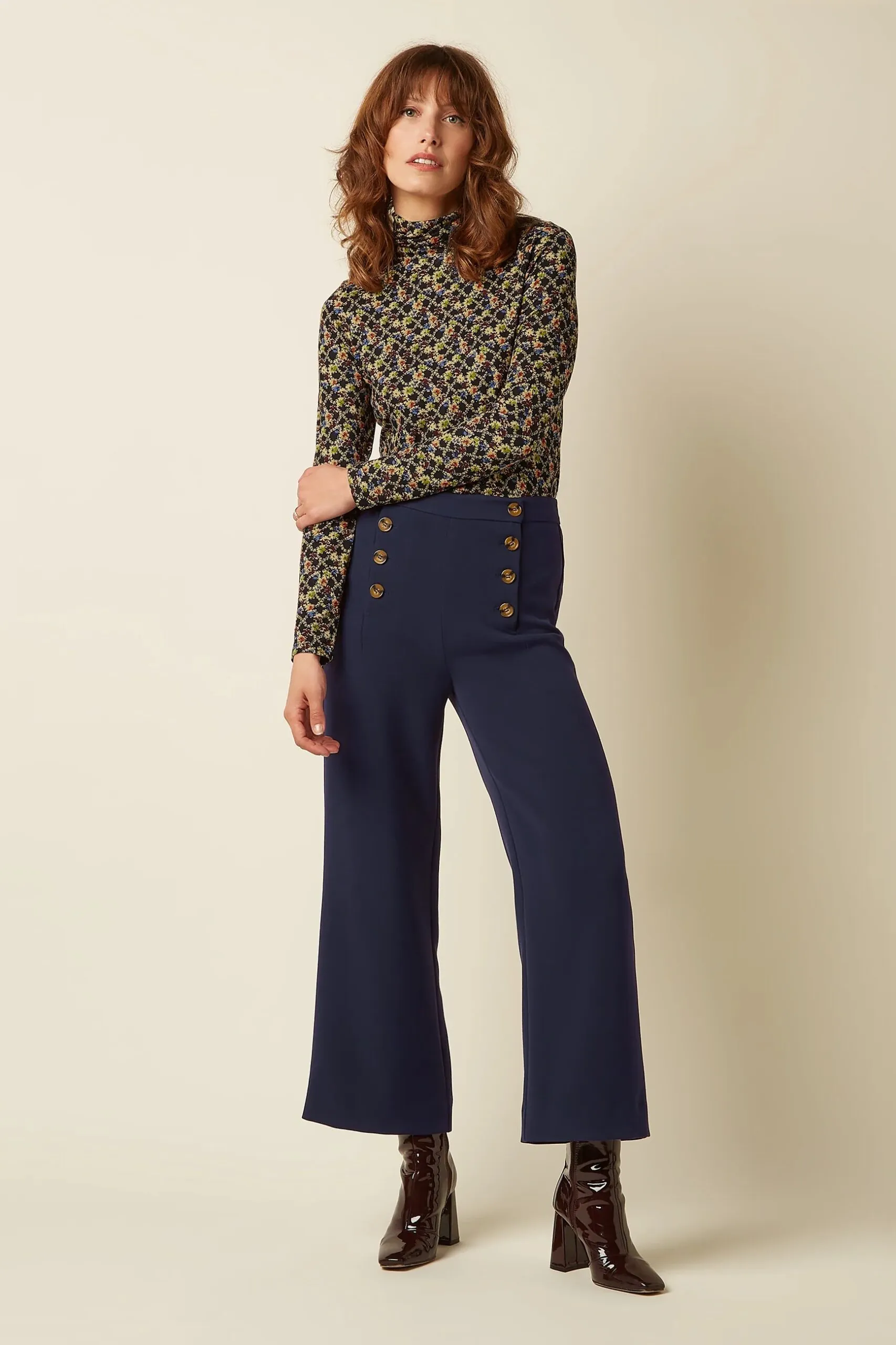 Rollneck Top Madee - Zwart - Afbeelding 2