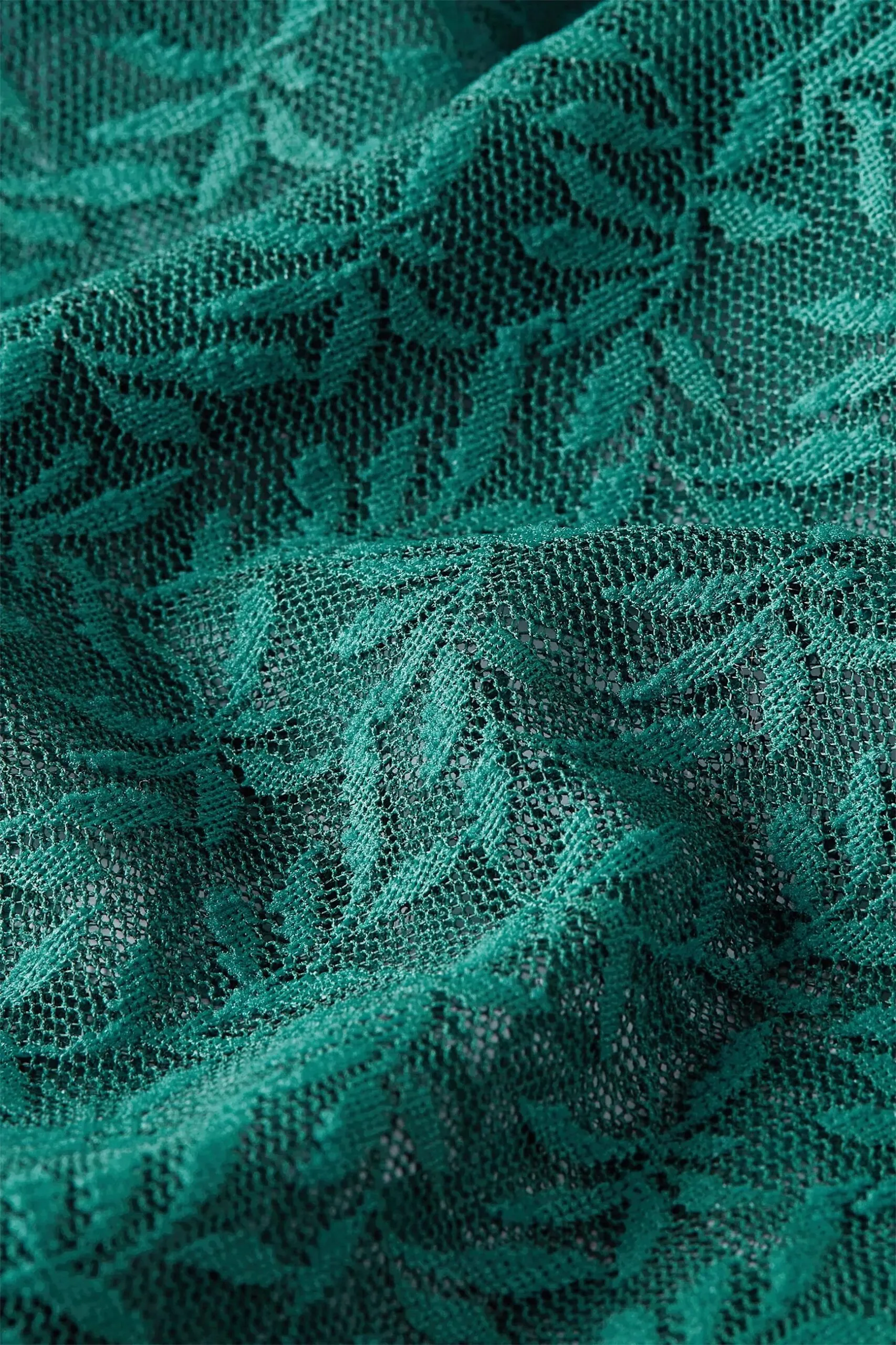 Blouse Stretch Lace - Dragonfly green - Afbeelding 4