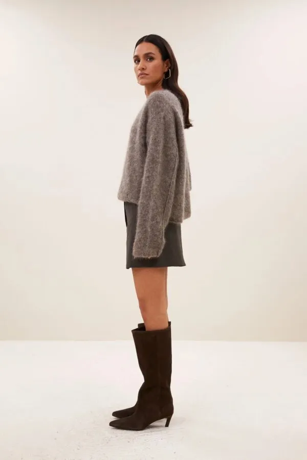 ginny skirt - dark brown