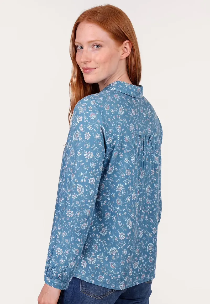 Blouse - Blauw - Afbeelding 2