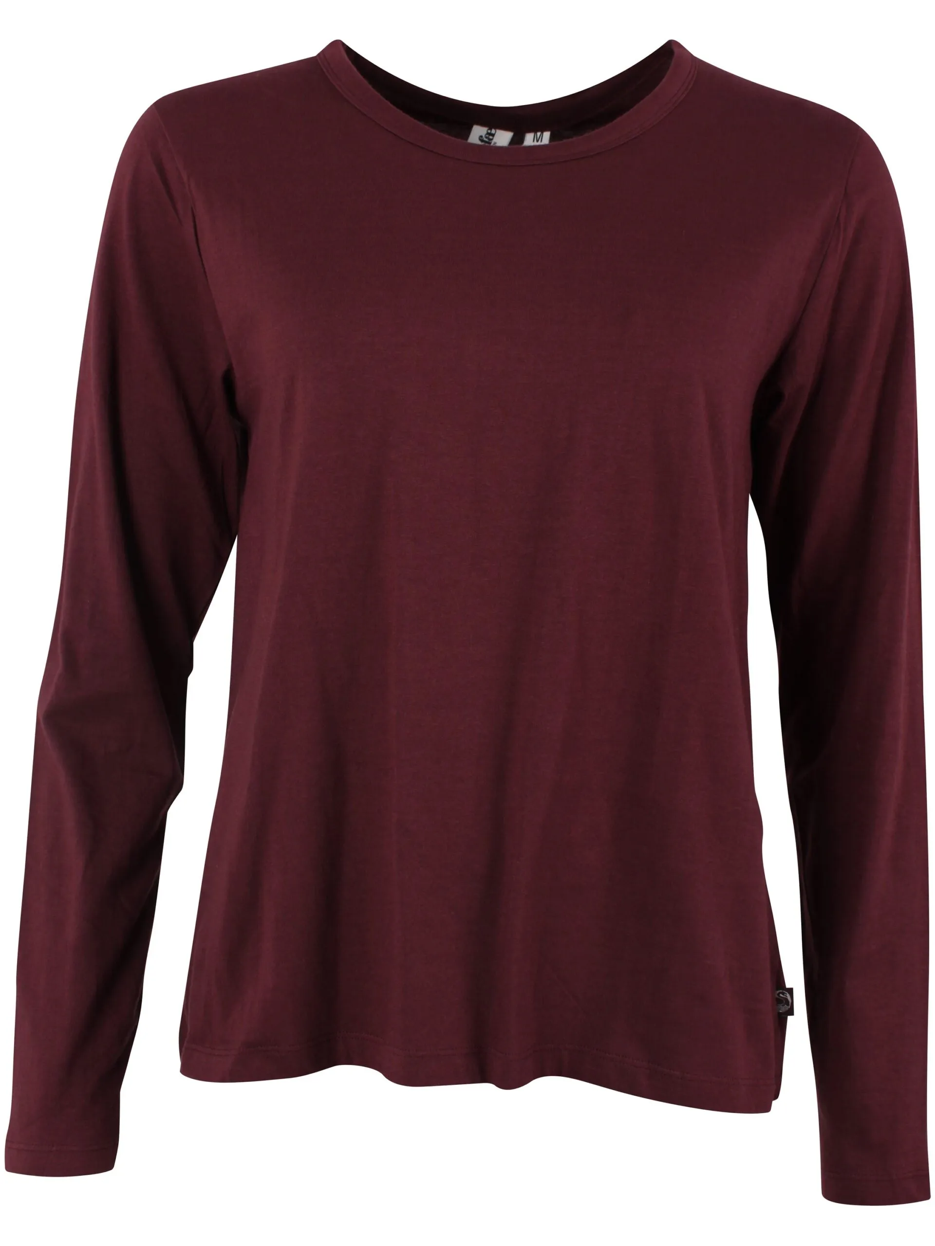 Danebasic Merry LS Tee - Dark wine - Afbeelding 4