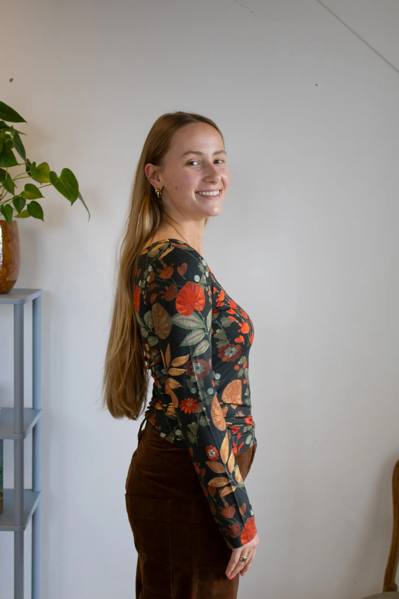 Basic Shirt Long Sleeve - Groen - Afbeelding 2